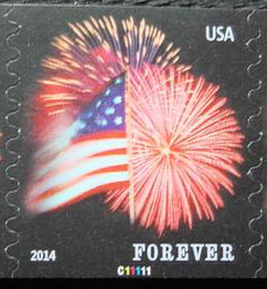 Flag forever stamp ATM pane a good buy